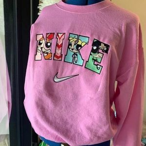 CUSTOM POWERPUFF GIRLS CREWNECK